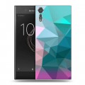 Дизайнерский пластиковый чехол для Sony Xperia XZs Геометрия радости