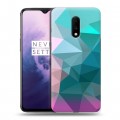 Дизайнерский пластиковый чехол для OnePlus 7 Геометрия радости