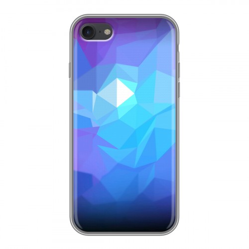 Дизайнерский силиконовый чехол для Iphone 7 Геометрия радости