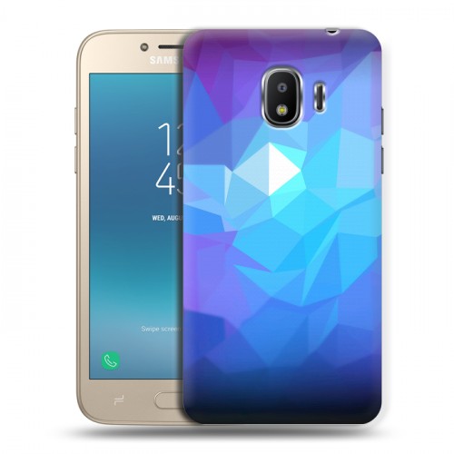 Дизайнерский пластиковый чехол для Samsung Galaxy J2 (2018) Геометрия радости