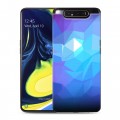 Дизайнерский пластиковый чехол для Samsung Galaxy A80 Геометрия радости