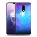 Дизайнерский пластиковый чехол для OnePlus 7 Геометрия радости