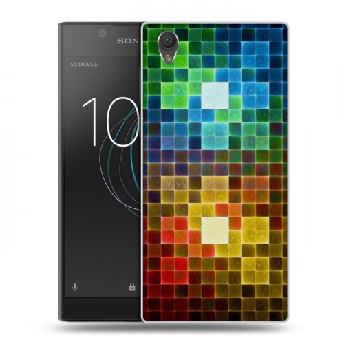 Дизайнерский пластиковый чехол для Sony Xperia L1 Геометрия радости