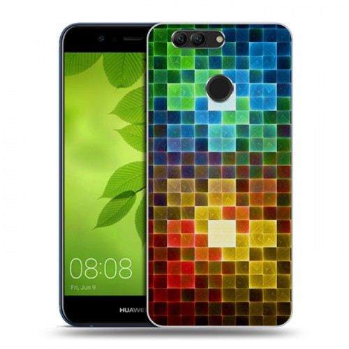 Дизайнерский пластиковый чехол для Huawei Nova 2 Plus Геометрия радости