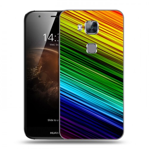 Дизайнерский пластиковый чехол для Huawei G8 Геометрия радости