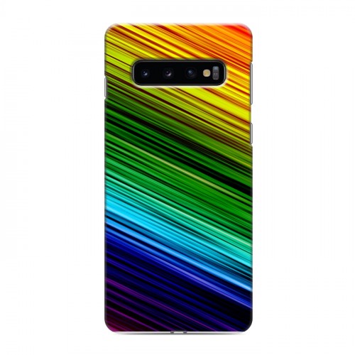 Дизайнерский силиконовый чехол для Samsung Galaxy S10 Геометрия радости