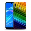 Дизайнерский пластиковый чехол для Huawei Y6 (2019) Геометрия радости