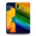 Дизайнерский силиконовый чехол для Samsung Galaxy A30 Геометрия радости