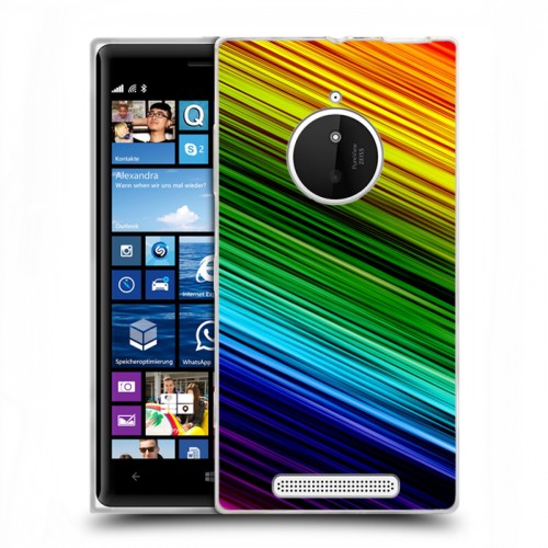 Дизайнерский пластиковый чехол для Nokia Lumia 830 Геометрия радости