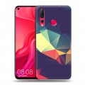 Дизайнерский пластиковый чехол для Huawei Nova 4 Геометрия радости