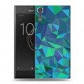 Дизайнерский пластиковый чехол для Sony Xperia XZs Геометрия радости