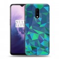 Дизайнерский пластиковый чехол для OnePlus 7 Геометрия радости