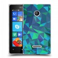 Дизайнерский пластиковый чехол для Microsoft Lumia 435 Геометрия радости