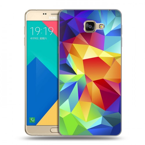 Дизайнерский силиконовый чехол для Samsung Galaxy A9 Геометрия радости