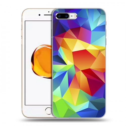 Дизайнерский силиконовый чехол для Iphone 7 Plus / 8 Plus Геометрия радости