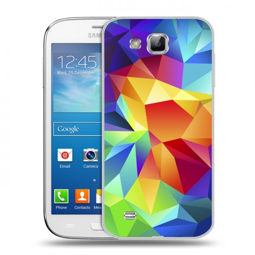 Дизайнерский пластиковый чехол для Samsung Galaxy Premier Геометрия радости