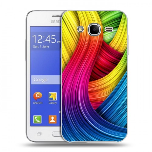 Дизайнерский силиконовый чехол для Samsung Galaxy J7 Геометрия радости