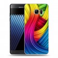Дизайнерский пластиковый чехол для Samsung Galaxy Note 7 Геометрия радости