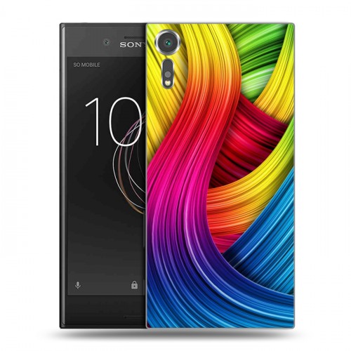 Дизайнерский пластиковый чехол для Sony Xperia XZs Геометрия радости