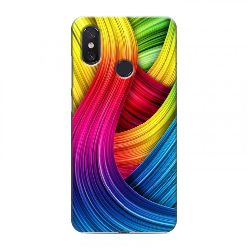 Дизайнерский пластиковый чехол для Xiaomi Mi8 Геометрия радости