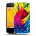 Дизайнерский пластиковый чехол для LG Google Nexus 4 Геометрия радости