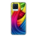 Дизайнерский силиконовый чехол для Realme 8 Геометрия радости