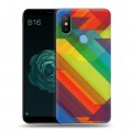 Дизайнерский силиконовый чехол для Xiaomi Mi A2 Геометрия радости