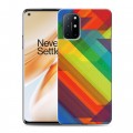 Дизайнерский пластиковый чехол для OnePlus 8T Геометрия радости