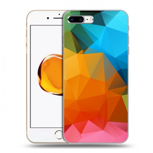 Дизайнерский силиконовый чехол для Iphone 7 Plus / 8 Plus Геометрия радости