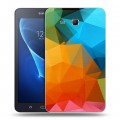 Дизайнерский силиконовый чехол для Samsung Galaxy Tab A 7 (2016) Геометрия радости
