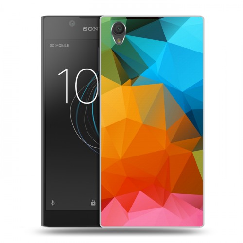 Дизайнерский пластиковый чехол для Sony Xperia L1 Геометрия радости