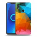 Дизайнерский силиконовый чехол для Alcatel 5V Геометрия радости