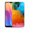 Дизайнерский силиконовый с усиленными углами чехол для Xiaomi RedMi 8A Геометрия радости