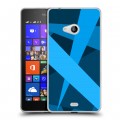 Дизайнерский пластиковый чехол для Microsoft Lumia 540 Геометрия радости