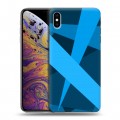 Дизайнерский силиконовый чехол для Iphone Xs Max Геометрия радости