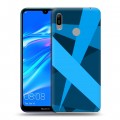 Дизайнерский пластиковый чехол для Huawei Y6 (2019) Геометрия радости