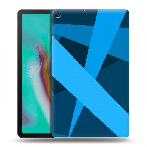 Дизайнерский силиконовый чехол для Samsung Galaxy Tab A 10.1 (2019) Геометрия радости