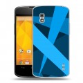 Дизайнерский пластиковый чехол для LG Google Nexus 4 Геометрия радости