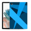 Дизайнерский силиконовый чехол для Samsung Galaxy Tab A8 10.5 (2021) Геометрия радости