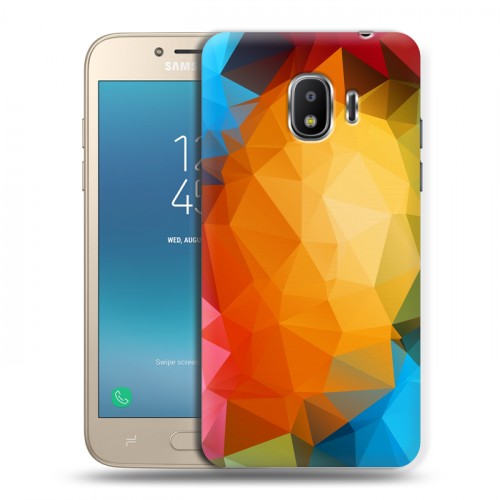 Дизайнерский пластиковый чехол для Samsung Galaxy J2 (2018) Геометрия радости