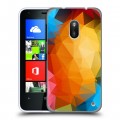 Дизайнерский пластиковый чехол для Nokia Lumia 620 Геометрия радости