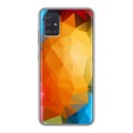 Дизайнерский силиконовый чехол для Samsung Galaxy A51 Геометрия радости