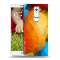 Дизайнерский пластиковый чехол для LG Optimus G2 mini Геометрия радости