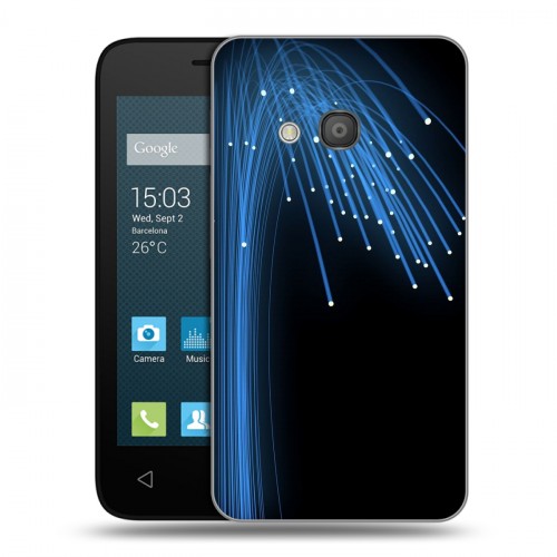 Дизайнерский пластиковый чехол для Alcatel One Touch Pixi 4 (4) Энергия красоты