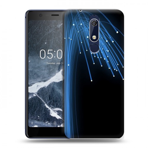 Дизайнерский пластиковый чехол для Nokia 5.1 Энергия красоты