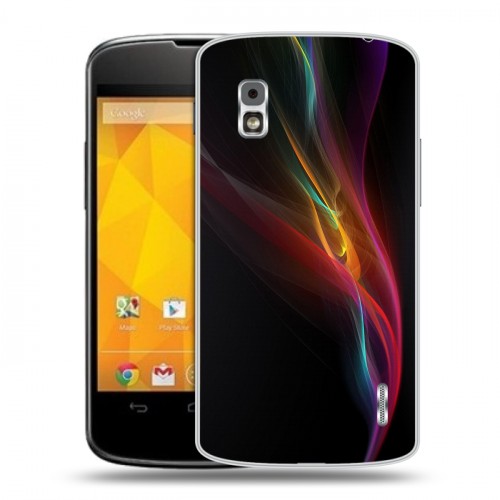 Дизайнерский пластиковый чехол для LG Google Nexus 4 Энергия красоты