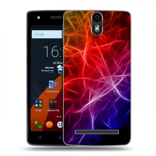 Дизайнерский силиконовый чехол для Wileyfox Storm Энергия красоты