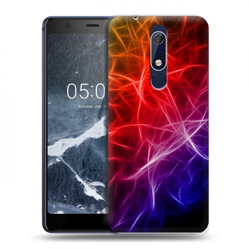 Дизайнерский пластиковый чехол для Nokia 5.1 Энергия красоты