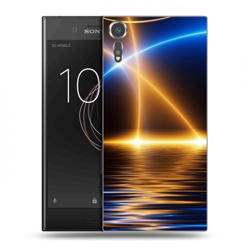 Дизайнерский пластиковый чехол для Sony Xperia XZs Энергия красоты