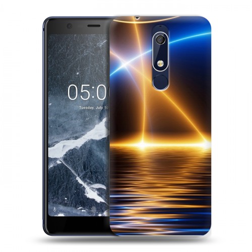 Дизайнерский пластиковый чехол для Nokia 5.1 Энергия красоты